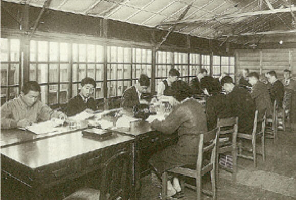  樋屋製薬の事務所、1949年（樋屋製薬）